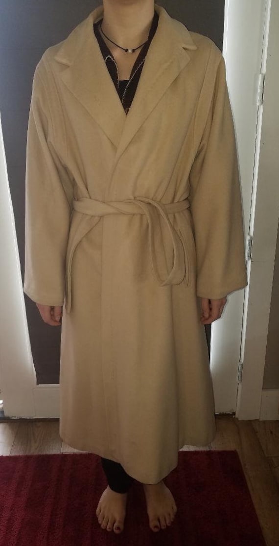Vintage Chinese Cashmere Wrap Coat