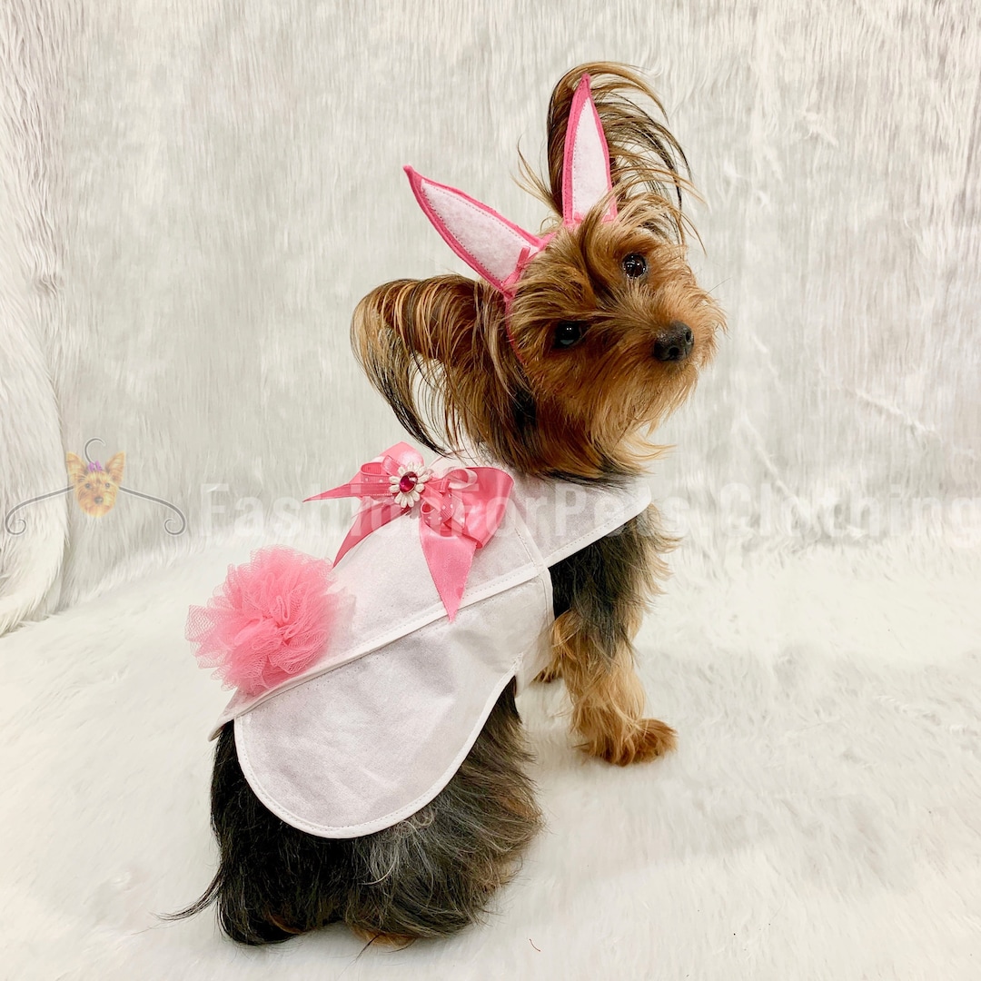 Bunny Dog Costume Dog Bunny Costume Bunny Ears and Tail Etsy