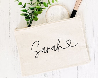Bridesmaids makeup bag gift personalized, bridesmaid and made of honor makeup bag, custom makeup bag, bridesmaid and made of honor proposal