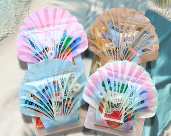 Kit para la resaca / Recuerdos para dama de honor "Último brindis en la costa" / Vaquera costera / Bolsa de conchas / Despedida de soltera en la playa / Campanas de boda / Despedida de soltera