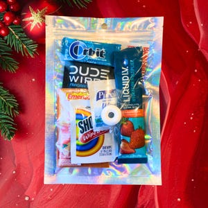 Guys Hangover Kit Party Favors: Bachelorette, Wedding, Birthday - Just In Case Bag, Dude Men His build your own recovery kit goodie bag