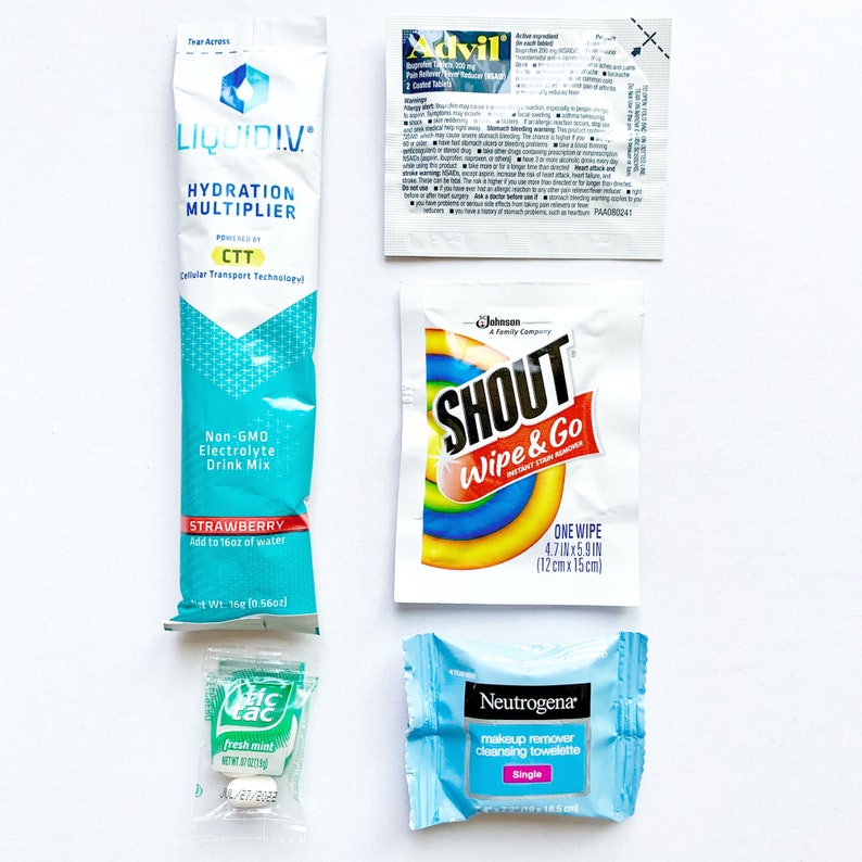 Hangover Kit Bachelorette Party BULK Packs VALUE Packs Etsy