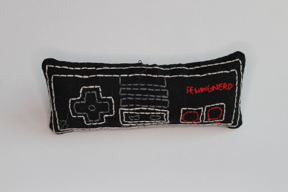Nintendo Nes Controller Pin Cushion Sewingnerd Etsy