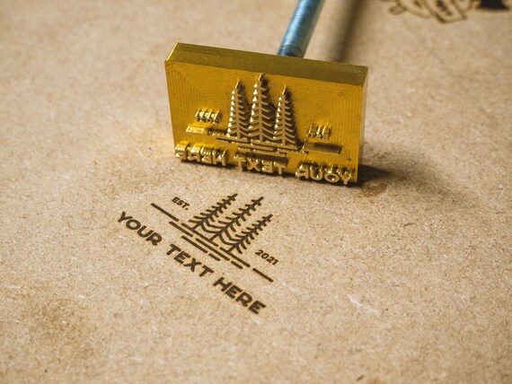 Custom Wood Branding Iron Personalised Branding Iron Custom - Etsy