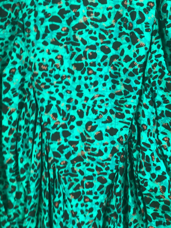 Nicely shaped post-modern patterned turquoise gre… - image 2