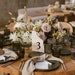 Natural Stone Table Numbers, Wedding Table Numbers, Table Number Signs ...