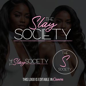 DIY Lash & Hair Salon Logo Template: Editable Beauty Branding