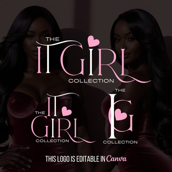 Lash & Hair Salon Logo Template: Editable Beauty Branding