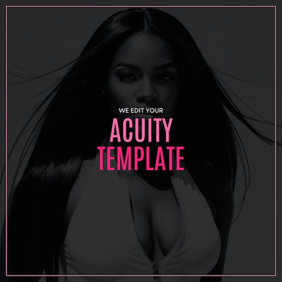 Edit your Acuity Template for you - Add-on