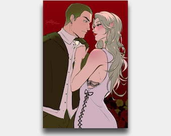Embrassez-moi : UNE MARIÉE (par Ali Hazelwood) inspirée | SOUS LICENCE OFFICIELLE | Misère et Lowe | Impression livresque | Marque-page livresques | Cadeau livresques
