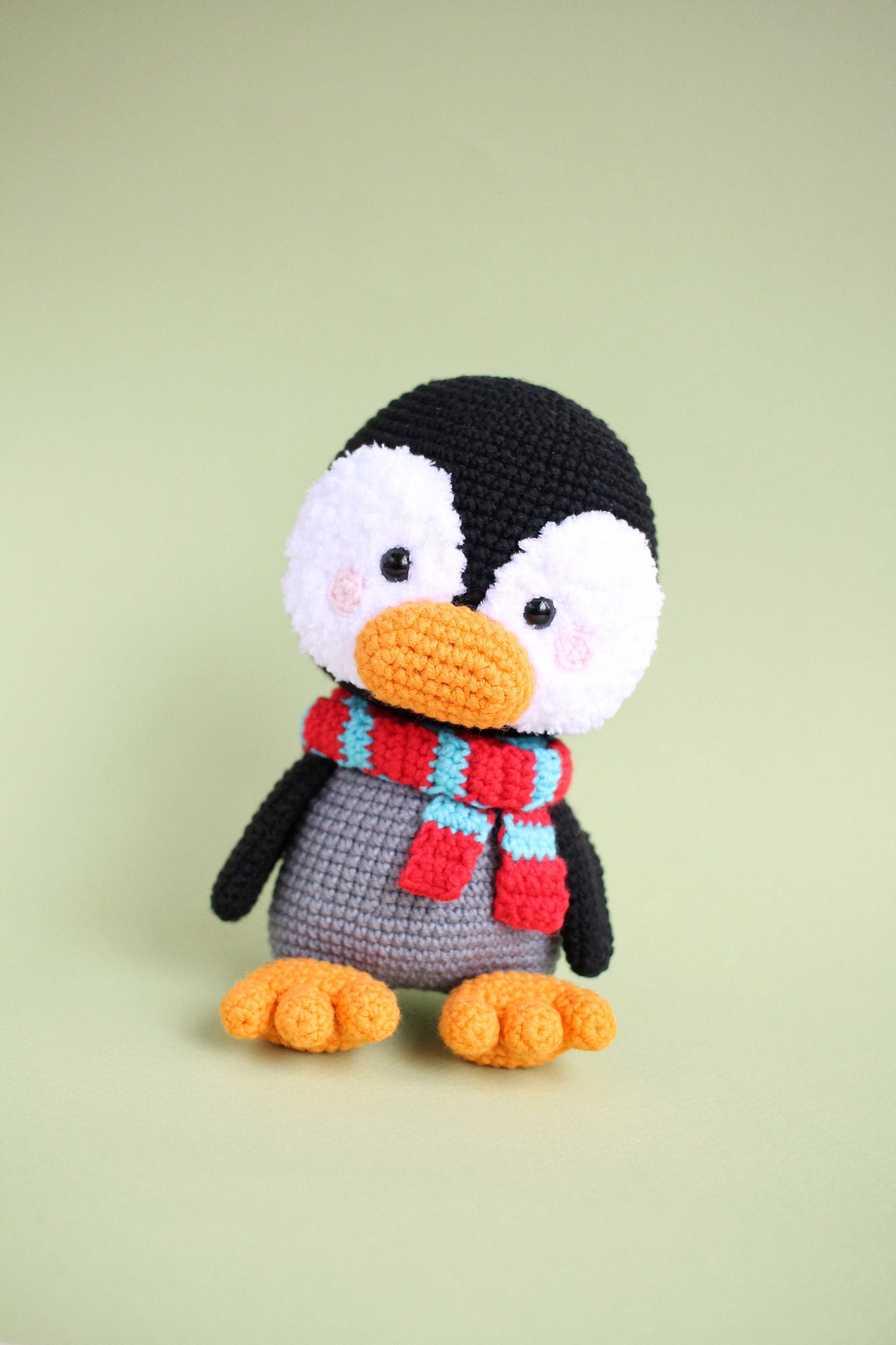 Penguin toy. Stuffed animal bird toy. Christmas baby Gift. | Etsy