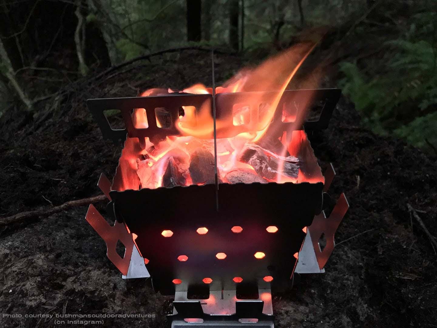 バーベキュー・調理用品 arcadia gear The Titan Titanium Grill Titan Titanium Grill | The Original Free-Standing Titanium