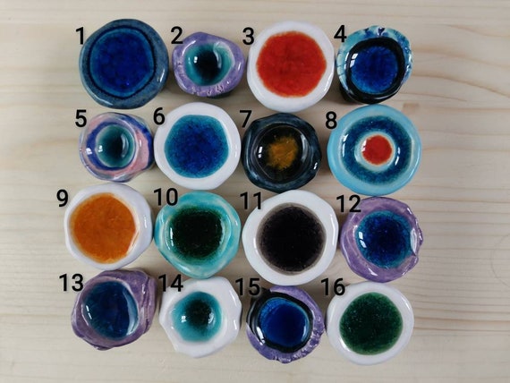 Ceramic Knobs Dresser Handles Colorful Drawer Pulls Cabinet Ceramic Knobs Dresser Handles Colorful, Ceramic Cabinet Pulls Decorative