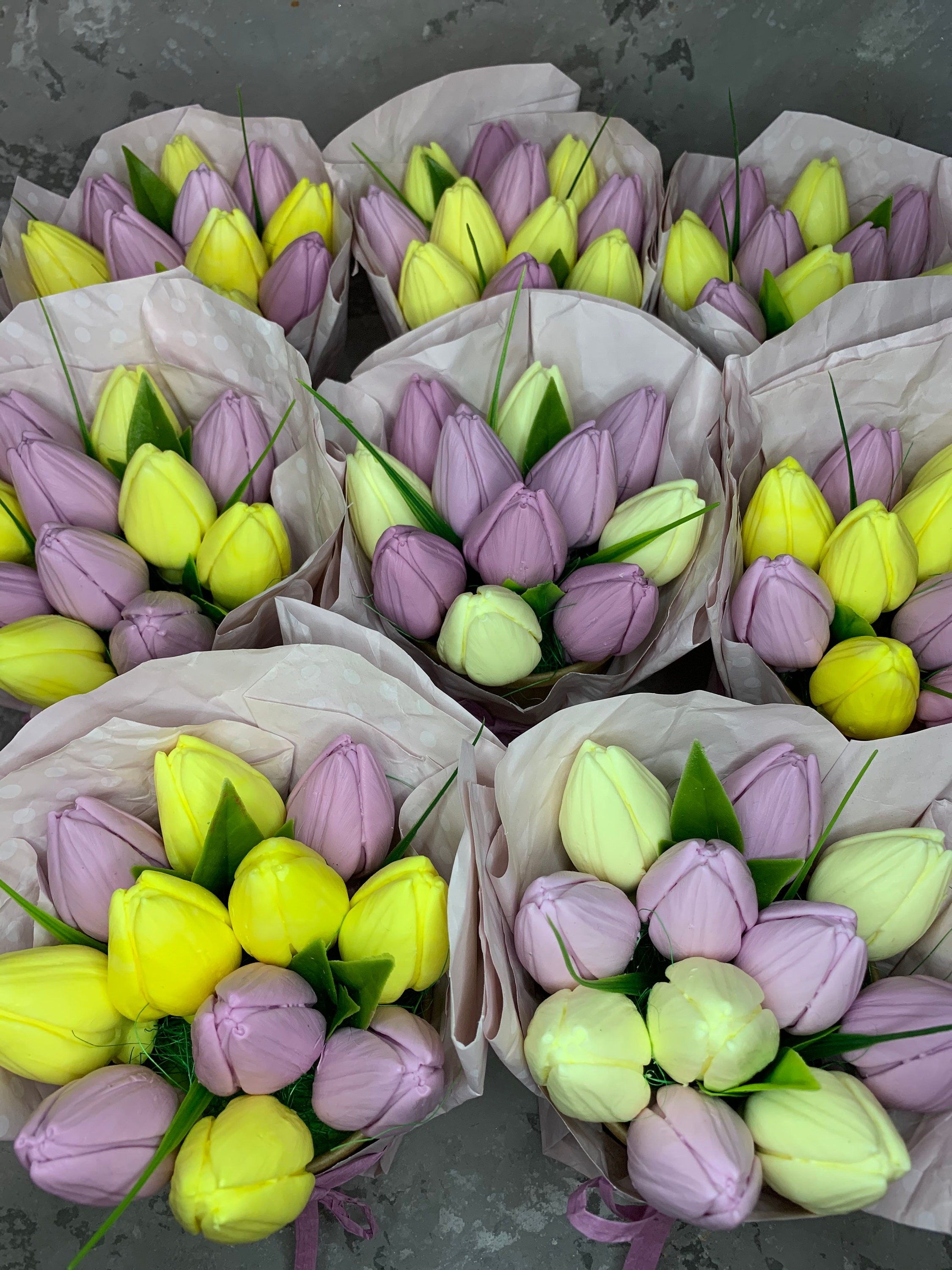 Handmade Soap Soap Flowers Decorative Organic Tulips Etsy