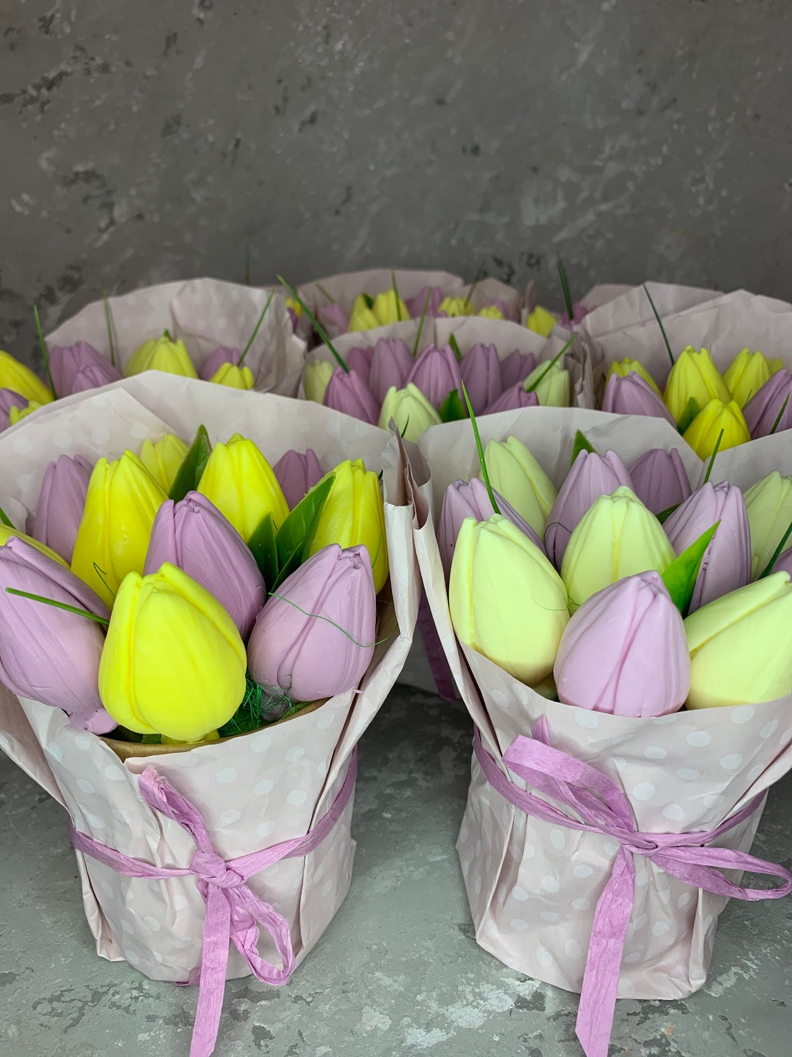 Handmade Soap Soap Flowers Decorative Organic Tulips Etsy