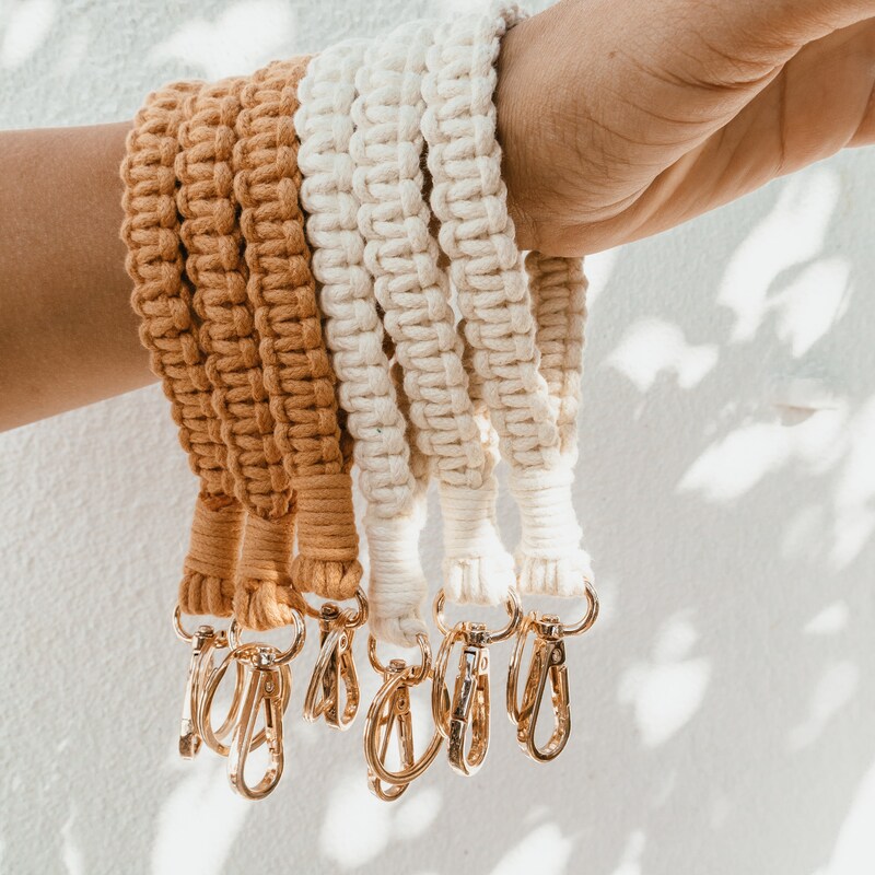 Macrame Key Holder - Etsy