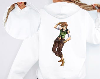 Anime Boy Hoodie: Destiny Heart Manga Character Clell Print, Unisex Pullover