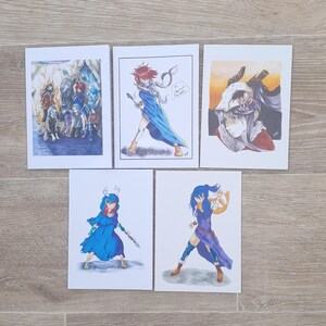 Manga Warriors Birthday Card Anime Warrior Greeting Card Unique Birthday Gift for Manga Fans & Anime Lovers