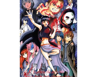 Destiny Heart Manga Book Vol.1: Fantasy Adventure Graphic Novel (natychmiastowe pobranie)