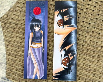 Manga Character Luxris Bookmarks: Destiny Heart Original Artwork, Laminated Cardstock Reader Gift