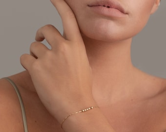 Dainty Bracelet, Minimalist Bracelet, Minimal Bracelet, Gold Bracelet, Dainty Jewelry, Minimalist Jewelry, Minimal Jewelry, Small Bracelet