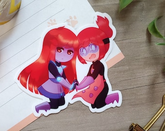 DISCONTINUED Kip Silverpoint & Silver (OneShot) Vinyl Sticker - RPG Game