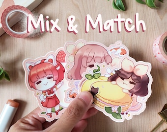 Mix & Match Sticker Bundle - 3 Pieces - Any 3" Vinyl Sticker Set