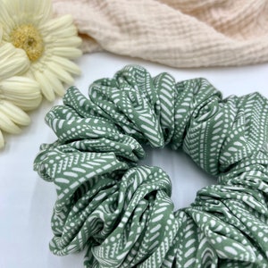 Jumbo Scrunchies, XL, Large, Giant, Oversized, Super Scrunchies - WIDE ELASTIC - Summer Day Out
