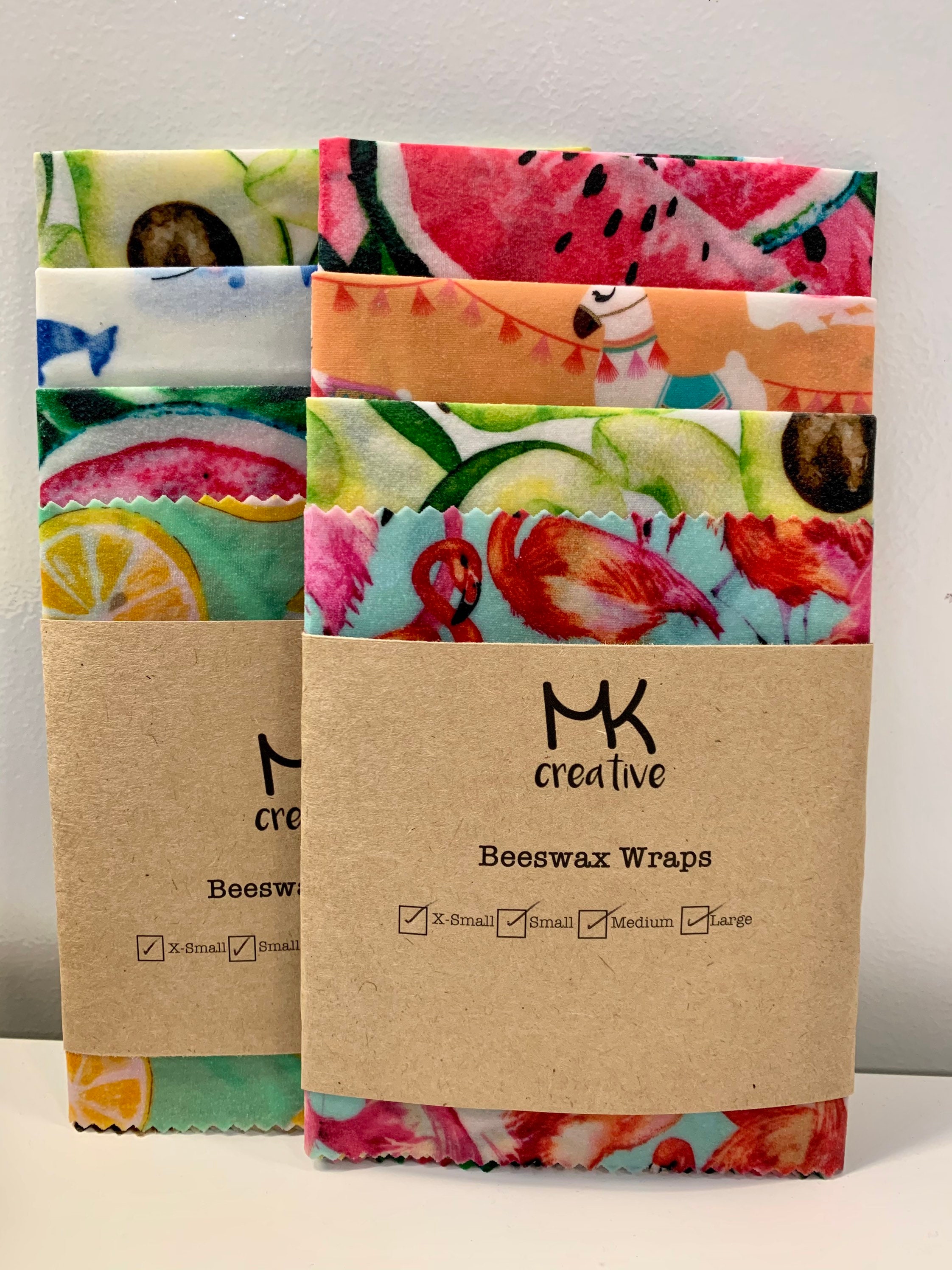 Beeswax Wraps 4 Pack Etsy Australia