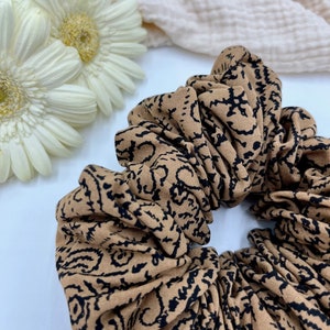 Jumbo Scrunchies, XL, Large, Giant, Oversized, Super Scrunchies - WIDE ELASTIC - Intriguing