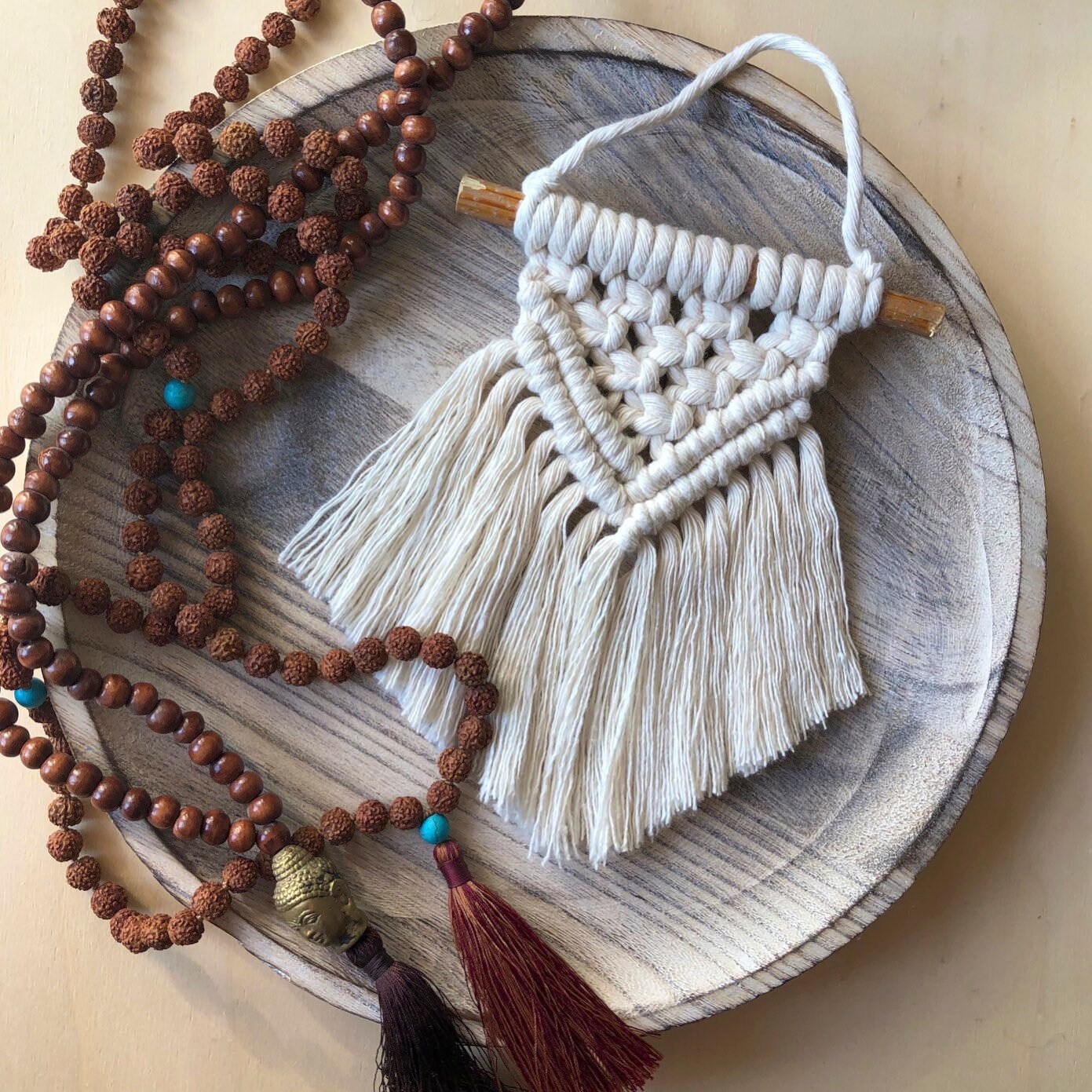 Mini Macramé à Suspendre