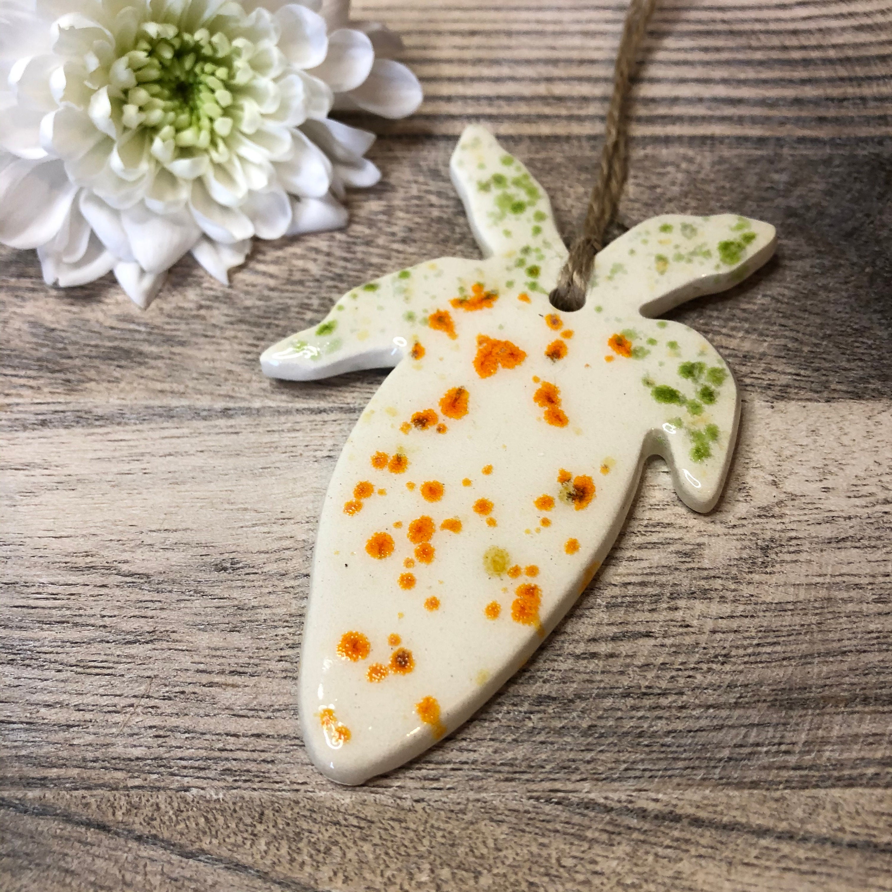 Carottes de Pâques - Décoration Déco Printemps Champêtre