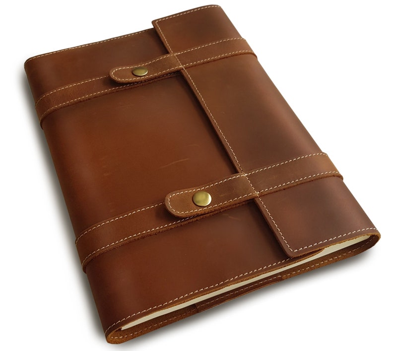 A4 Refillable Leather Journal Professional Portfolio Planner Etsy