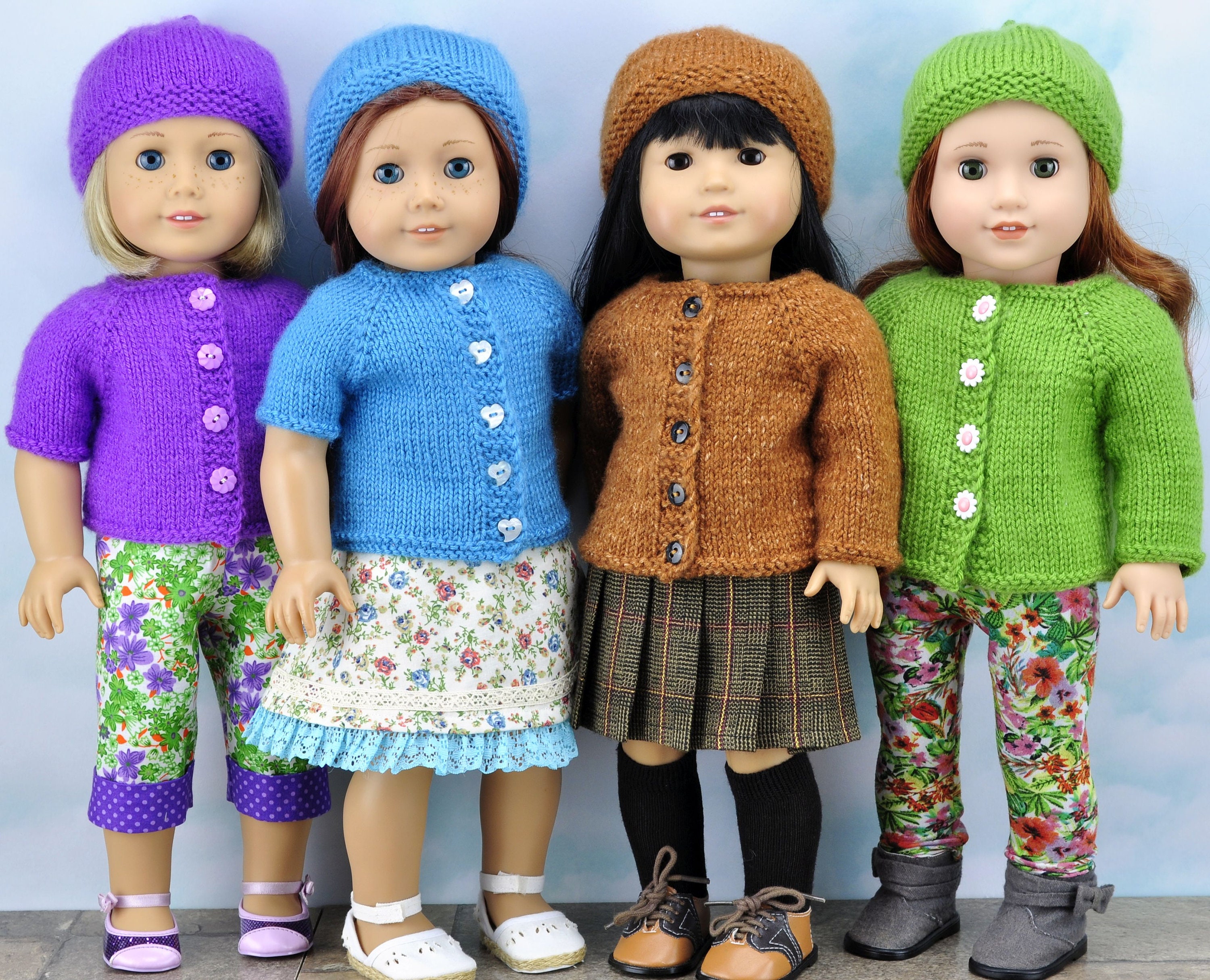 Knit Clothes Doll Etsy