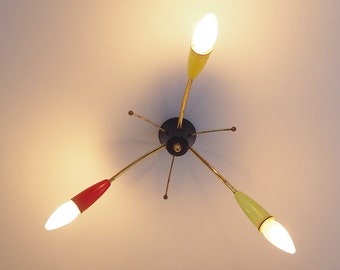 Sputnik Lampe Etsy 