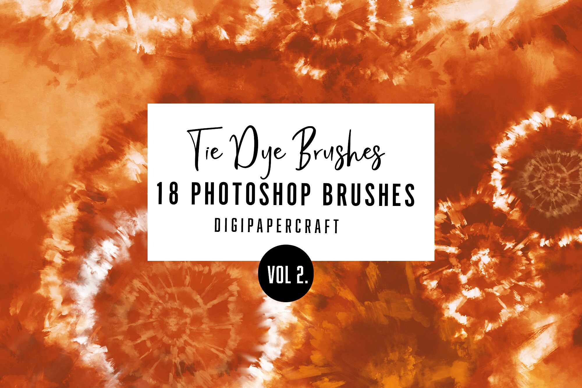 18 Tie Dye Brushes Tie Dye Stamps Digital Brushes Etsy Canada