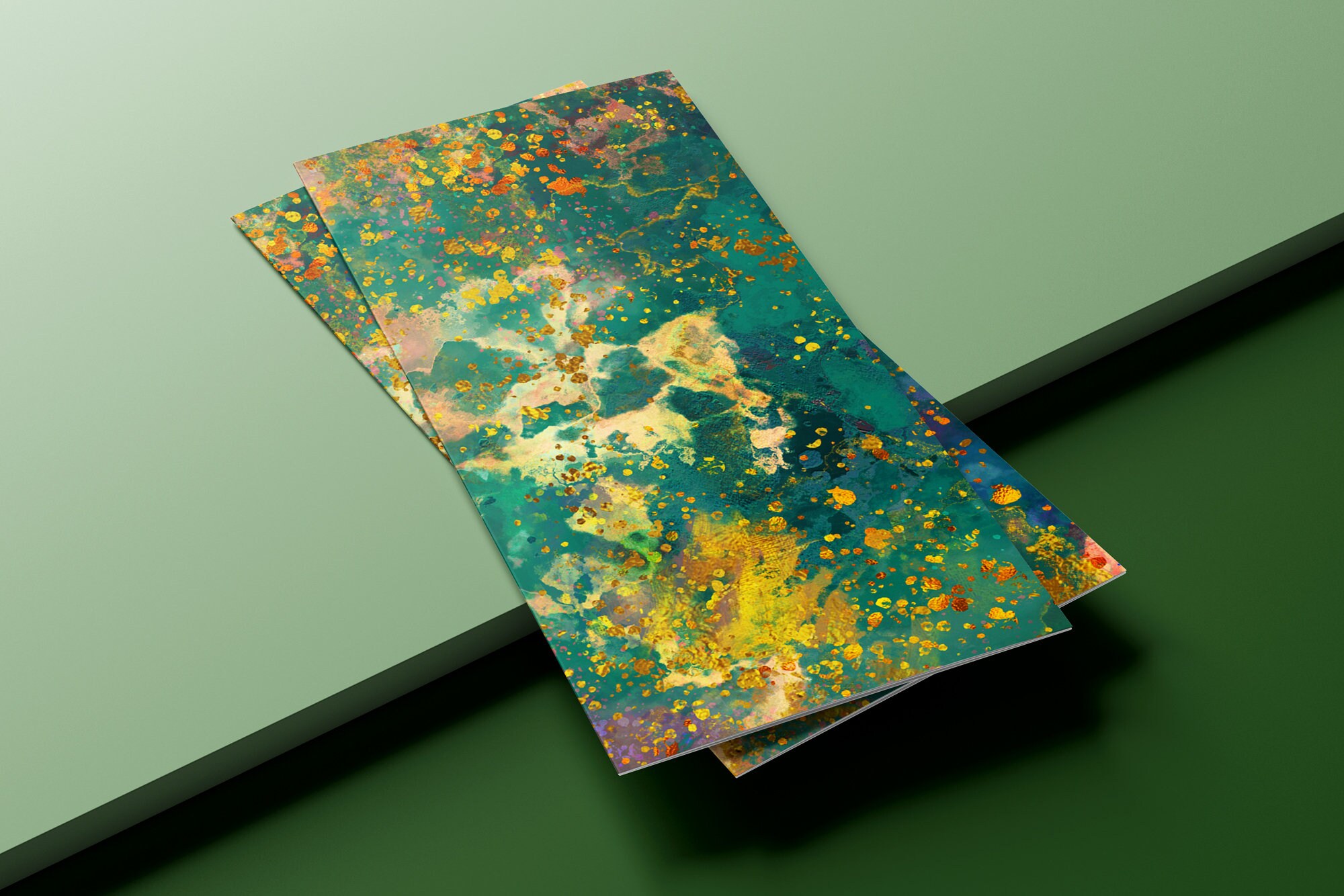 Gold Shimmer Digital Paper Ink Textures Colorful Ink Etsy