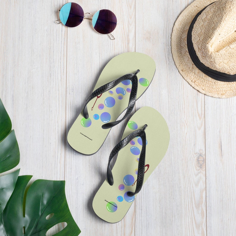 Blowing Bubbles Flip-Flops