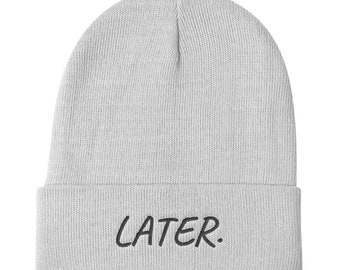 LATER Knit Beanie