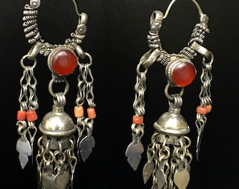 Hazara silver earring