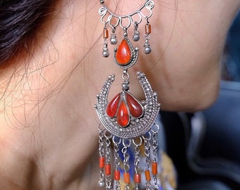 Handmade silver earring