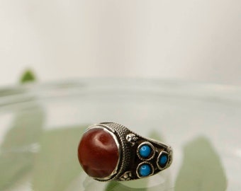 Antique Afghan silver Ring