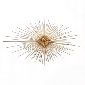 Sunburst Extreme Midcentury Modern Metal Wall Decor