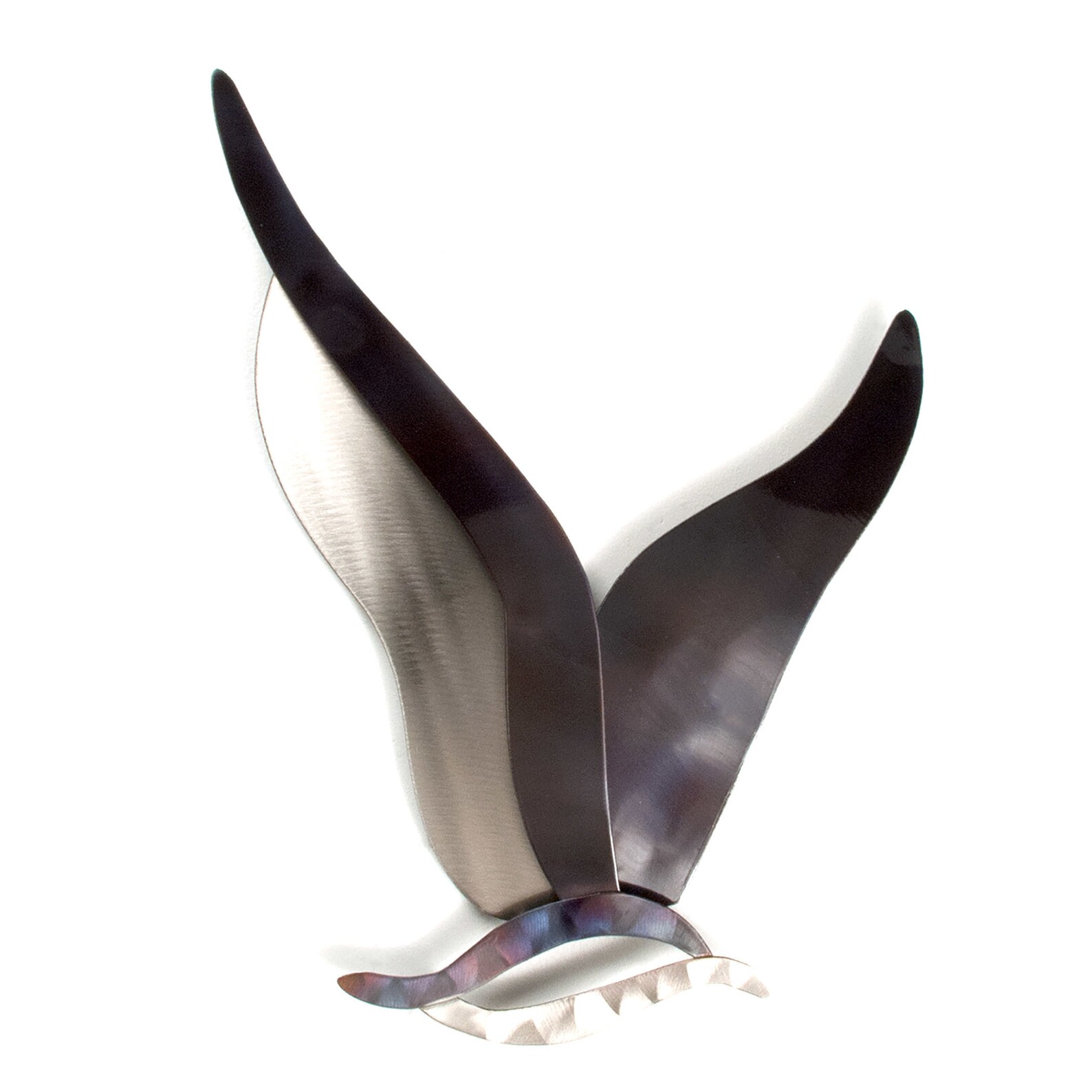 Abstract Seagull Small Coastal Metal Wall Decor Etsy