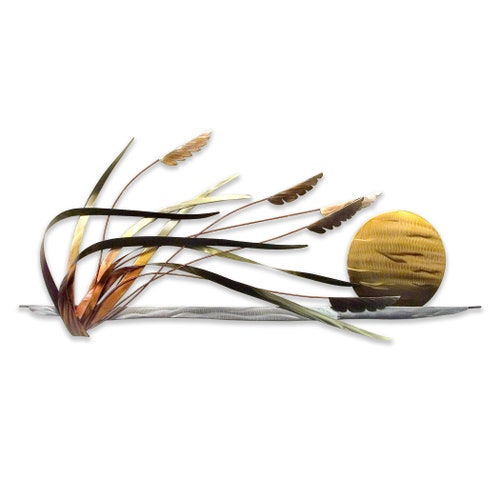 Coastal Tranquility Sea Oats at Sunrise Contemporary Etsy