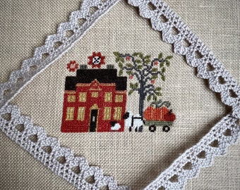 Mikrokreuzstichmuster, Kreuzstichmuster, Stickmuster, Stickmuster, Stickmuster Vorlage, Stickmuster Vorlage