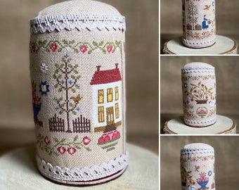 Never Ending Sampler Cross Stitch Pattern, Xstitch Chart, My Sweet Garden Embroidery, PDF Download