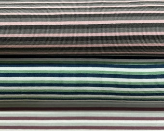 Jersey Stripes * Parade Stripes * various Colour combination, 150 cm wide