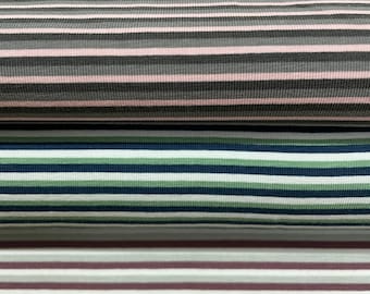Jersey Streifen * Parade Stripes * versch. Farbkombis, 150 cm Breit