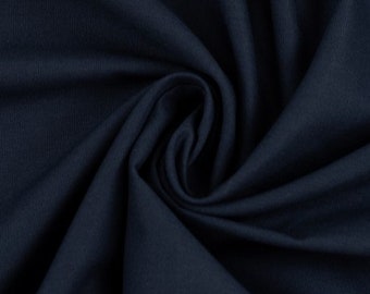 Organic cotton uni dark blue